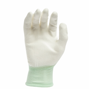 Seamless Knitted Nylon Glove, PU Coating 
